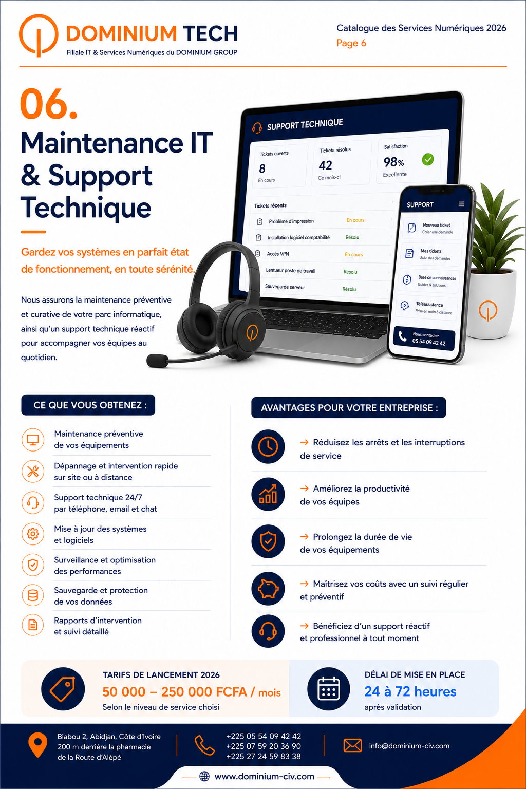 Maintenance IT & Support Technique