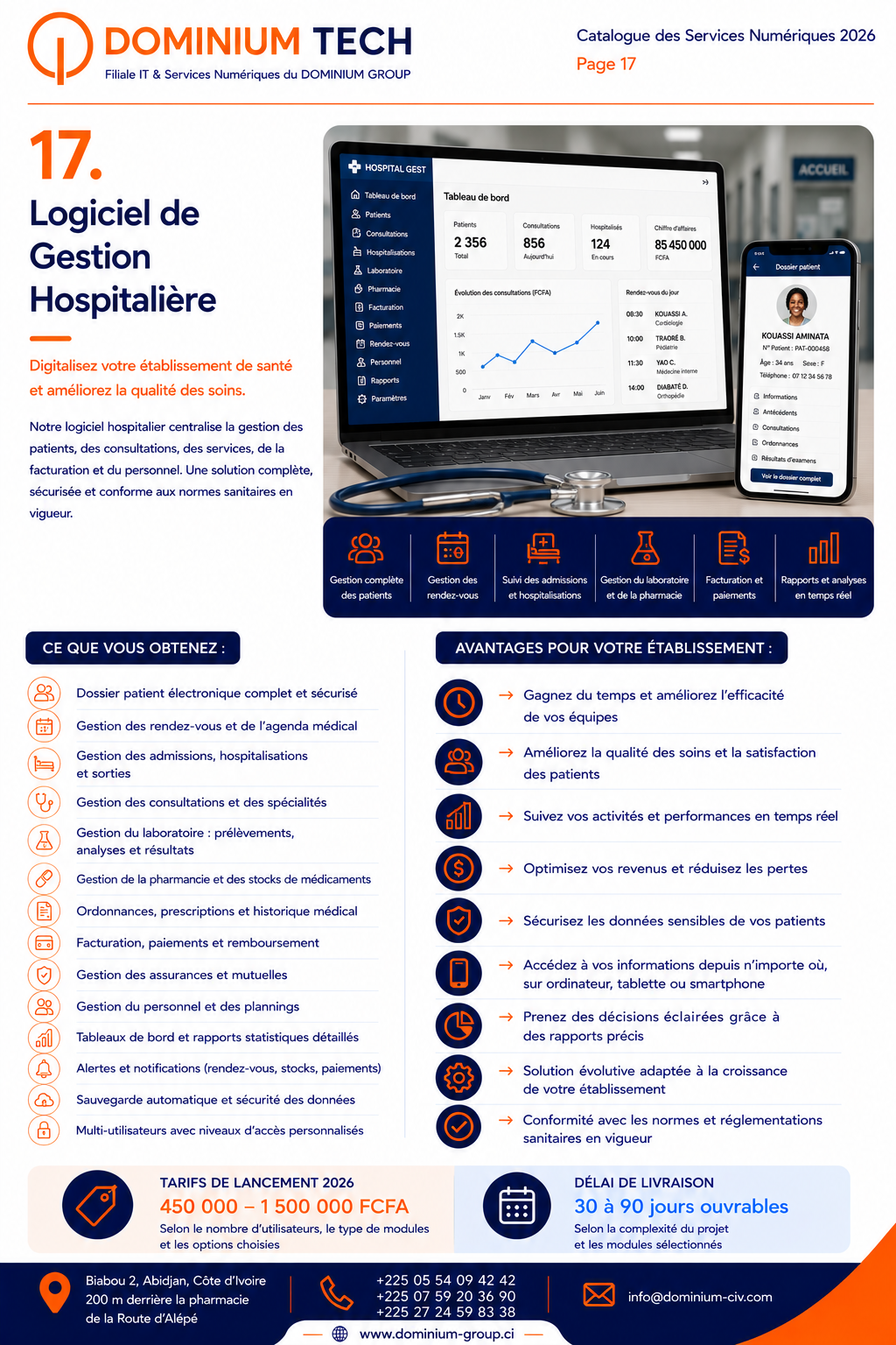 Logiciel de Gestion Hospitalière